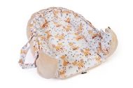 Φωλιά Ύπνου bebe Cute Fox 02 85x60x15 White-Beige 100% Cotton