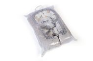 Φωλιά Ύπνου bebe Rainbow 01 85x60x15 White-Grey 100% Cotton