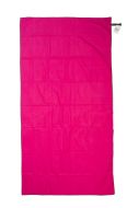 Πετσέτα Γυμναστηρίου Quick Dry 50x80 Fuchsia-Dark Grey 90/10 Polyester/Polyamide
