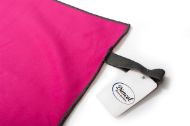 Πετσέτα Γυμναστηρίου Quick Dry 50x80 Fuchsia-Dark Grey 90/10 Polyester/Polyamide