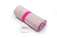 Πετσέτα Γυμναστηρίου Quick Dry 50x80 Lilac-Fuchsia 90/10 Polyester/Polyamide