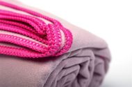 Πετσέτα Γυμναστηρίου Quick Dry 50x80 Lilac-Fuchsia 90/10 Polyester/Polyamide