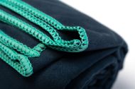 Πετσέτα Γυμναστηρίου Quick Dry 50x80 Navy Blue-Turquoise 90/10 Polyester/Polyamide
