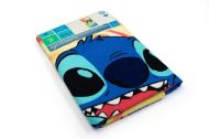 Πετσέτα Θαλάσσης Quick Dry Disney Home Lilo & Stitch 159 70X140 Orange 100% Microfiber