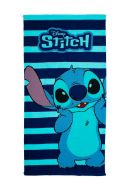 Πετσέτα Θαλάσσης Quick Dry Disney Home Lilo & Stitch 187 70X140 Dark Blue 100% Microfiber