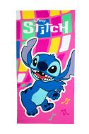 Πετσέτα Θαλάσσης Quick Dry Disney Home Lilo & Stitch 188 70X140 Pink 100% Microfiber