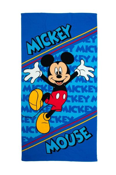 Πετσέτα Θαλάσσης Quick Dry Disney Home Mickey 177 70X140 Blue 100% Microfiber