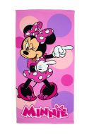 Πετσέτα Θαλάσσης Quick Dry Disney Home Minnie 182 70X140 Pastel Lilac 100% Microfiber