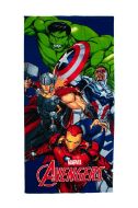 Πετσέτα Θαλάσσης Quick Dry Marvel Avengers 670 70X140 Blue 100% Microfiber
