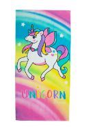 Πετσέτα Θαλάσσης Quick Dry Unicorn 458 70X140 Multi 100% Microfiber
