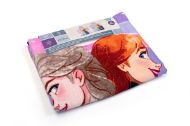 Πόντσο Θαλάσσης Quick Dry Disney Home Frozen 199 50X100 Lilac 100% Microfiber