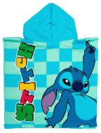 Πόντσο Θαλάσσης Quick Dry Disney Home Lilo & Stitch 196 50X100 Aqua-Sky Blue 100% Microfiber