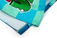 Πόντσο Θαλάσσης Quick Dry Disney Home Lilo & Stitch 196 50X100 Aqua-Sky Blue 100% Microfiber