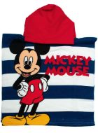 Πόντσο Θαλάσσης Quick Dry Disney Home Mickey 193 50X100 White-Dark Blue 100% Microfiber