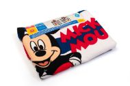 Πόντσο Θαλάσσης Quick Dry Disney Home Mickey 193 50X100 White-Dark Blue 100% Microfiber