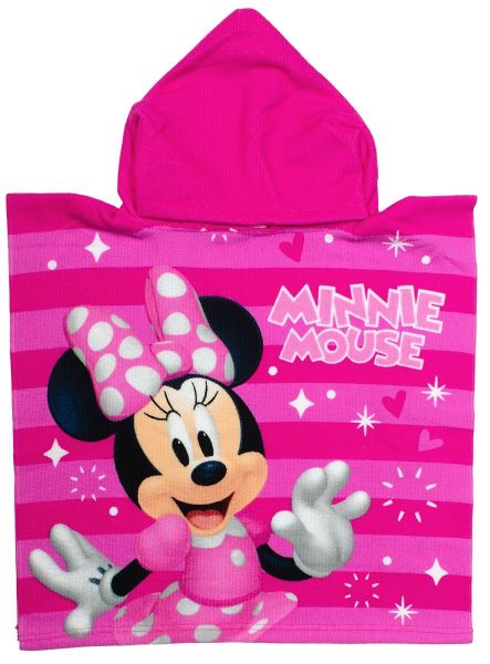 Πόντσο Θαλάσσης Quick Dry Disney Home Minnie 194 50X100 Fuchsia-Pink 100% Microfiber