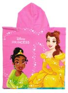 Πόντσο Θαλάσσης Quick Dry Disney Home Princess 192 50X100 Baby Pink 100% Microfiber
