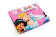 Πόντσο Θαλάσσης Quick Dry Disney Home Princess 192 50X100 Baby Pink 100% Microfiber