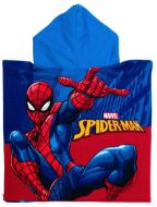 Πόντσο Θαλάσσης Quick Dry Marvel Spider-Man 197 50X100 Blue 100% Microfiber