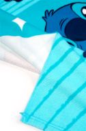 Πετσέτα Θαλάσσης Quick Dry Disney Home Lilo & Stitch 545 70X140 Sky Blue 100% Microfiber