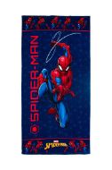 Πετσέτα Θαλάσσης Quick Dry Marvel Spider-Man 558 70X140 Dark Blue 100% Microfiber