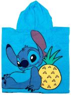 Πόντσο Θαλάσσης Quick Dry Disney Home Lilo & Stitch 539 50X100 Sky Blue 100% Microfiber