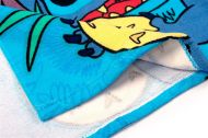 Πόντσο Θαλάσσης Quick Dry Disney Home Lilo & Stitch 539 50X100 Sky Blue 100% Microfiber