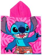 Πόντσο Θαλάσσης Quick Dry Disney Home Lilo & Stitch 556 50X100 Pink 100% Microfiber