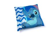Βελούδινο Μαξιλάρι Disney Home Stitch 09 38X38 Blue 100% Velboa
