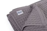 Κουβέρτα Πικέ Μονόχρωμη 325 gr/m² 165x270 Grey 100% Cotton