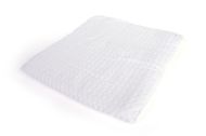 Κουβέρτα Πικέ bebe Μονόχρωμη 325 gr/m² 85x110 White 100% Cotton