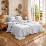 Κουβέρτα Πικέ Μονόχρωμη 325 gr/m² 255x270 White 100% Cotton