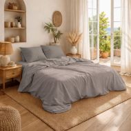 Κουβέρτα Πικέ Μονόχρωμη 325 gr/m² 255x270 Elephant 100% Cotton