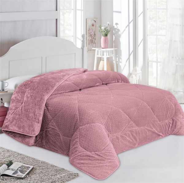 Κουβερτοπάπλωμα Jacquard Waves-Fleece 700 gr/m² 1960 Rotten Apple 220x240 100% Polyester
